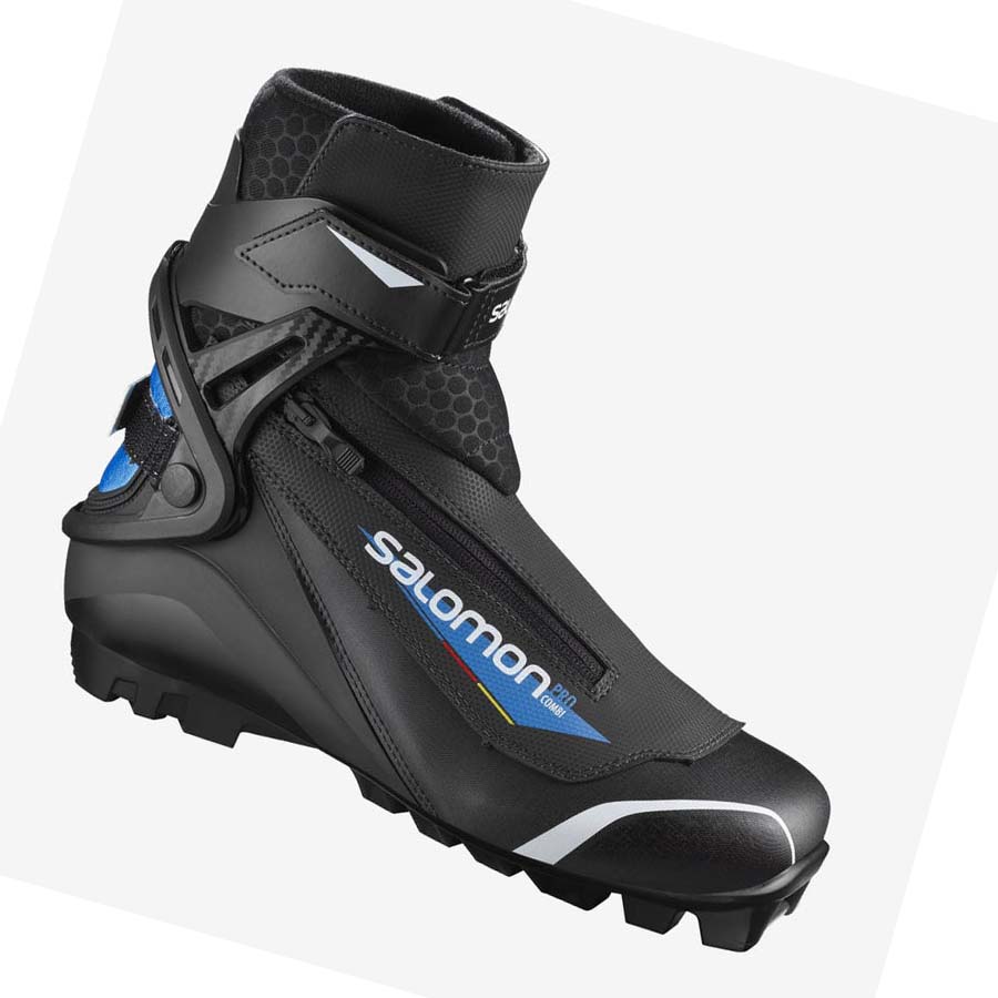 Salomon PRO COMBI PILOT Erkek Kayak Botu Siyah Mavi | TR 2856XYU